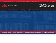 Tablet Screenshot of cityflooringcentre.com
